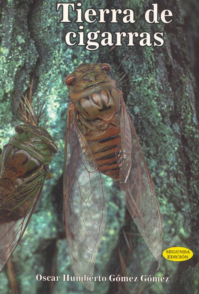 Carátula de «Tierra de cigarras».